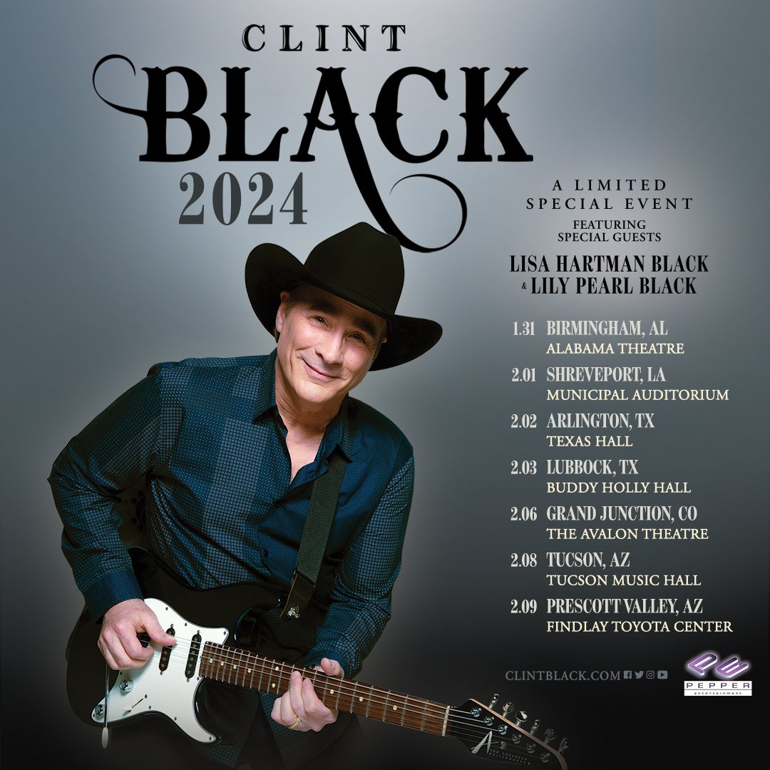 Clint Black’s ‘Celebrating 35 Years of ‘Killin’ Time’ Tour’